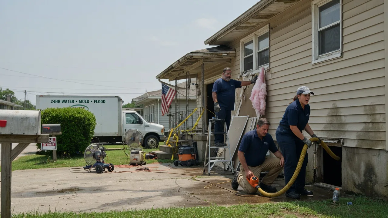 Water Damage Repair in Fieldale, VA near me